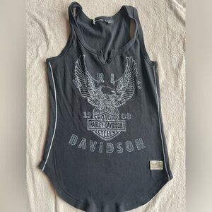 Black Harley Davidson tank top